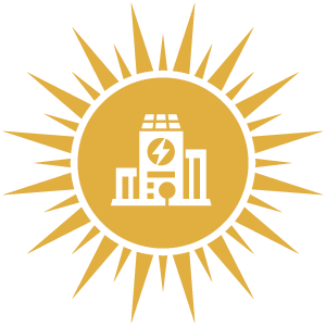 commercial solar icon
